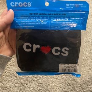 2 Crocs FaceMasks